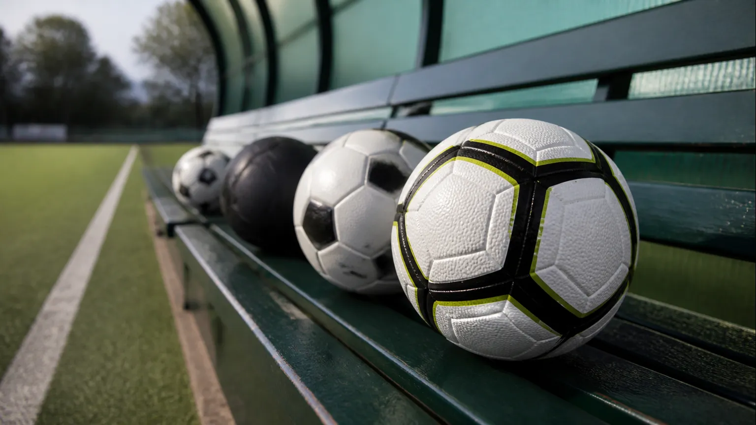 Imagem editorial sobre Como escolher uma bola de futebol
