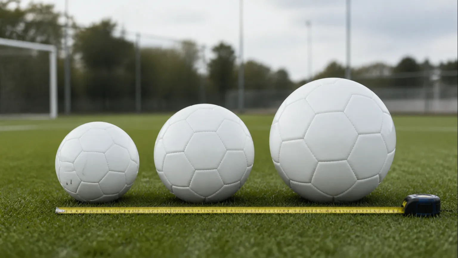 Imagem editorial sobre Bola tamanho 3, 4 ou 5: qual comprar?