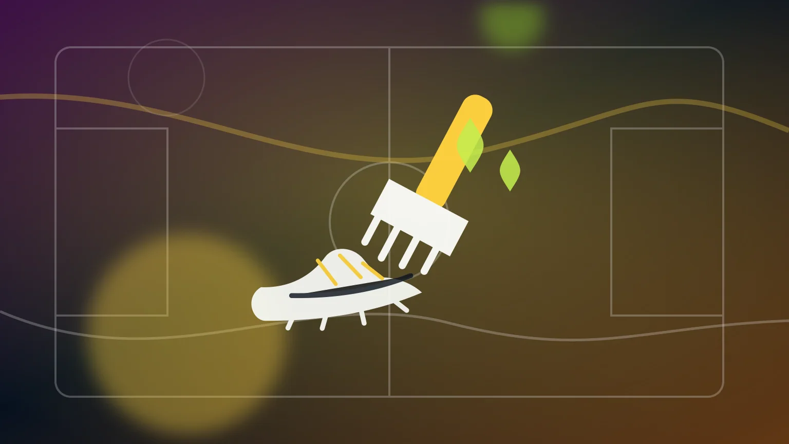 Imagem editorial sobre Como cuidar das chuteiras depois do treino